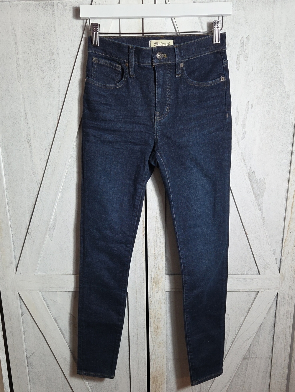 Madewell 9" Mid Rise Skinny Jeans Size 25